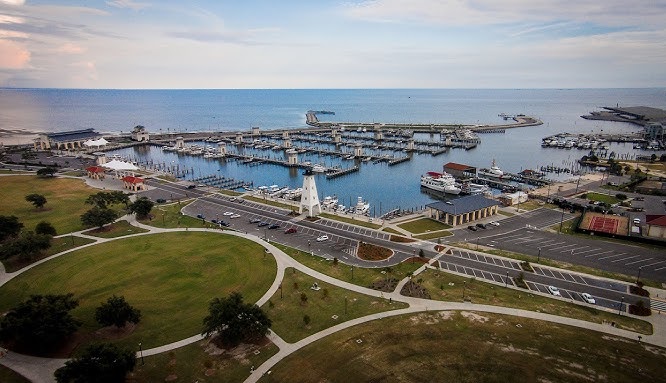 marina and gulfport port