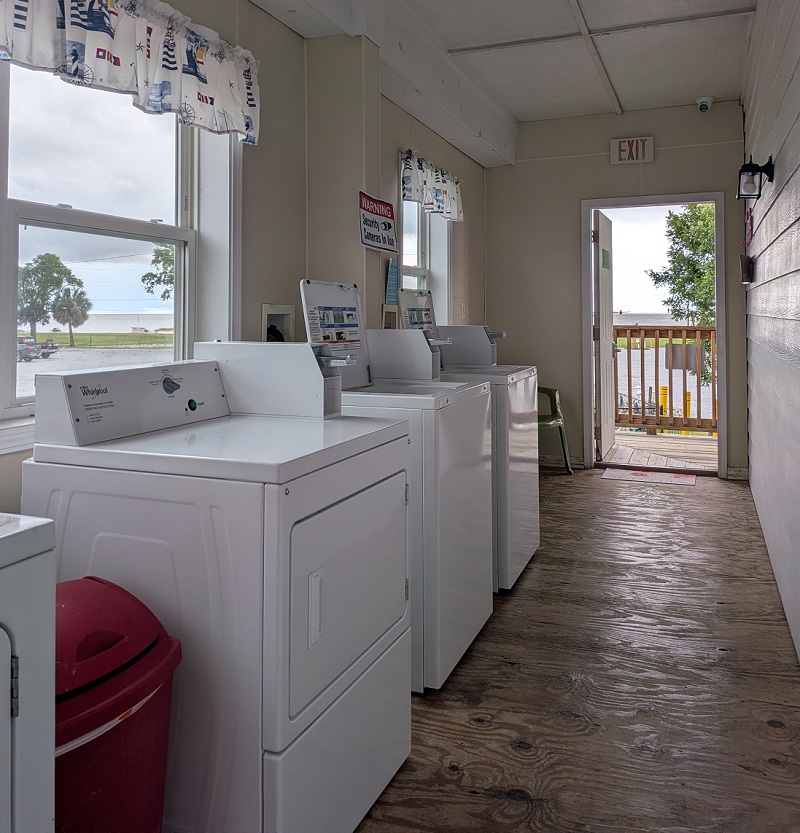 do laundry, watch the waves